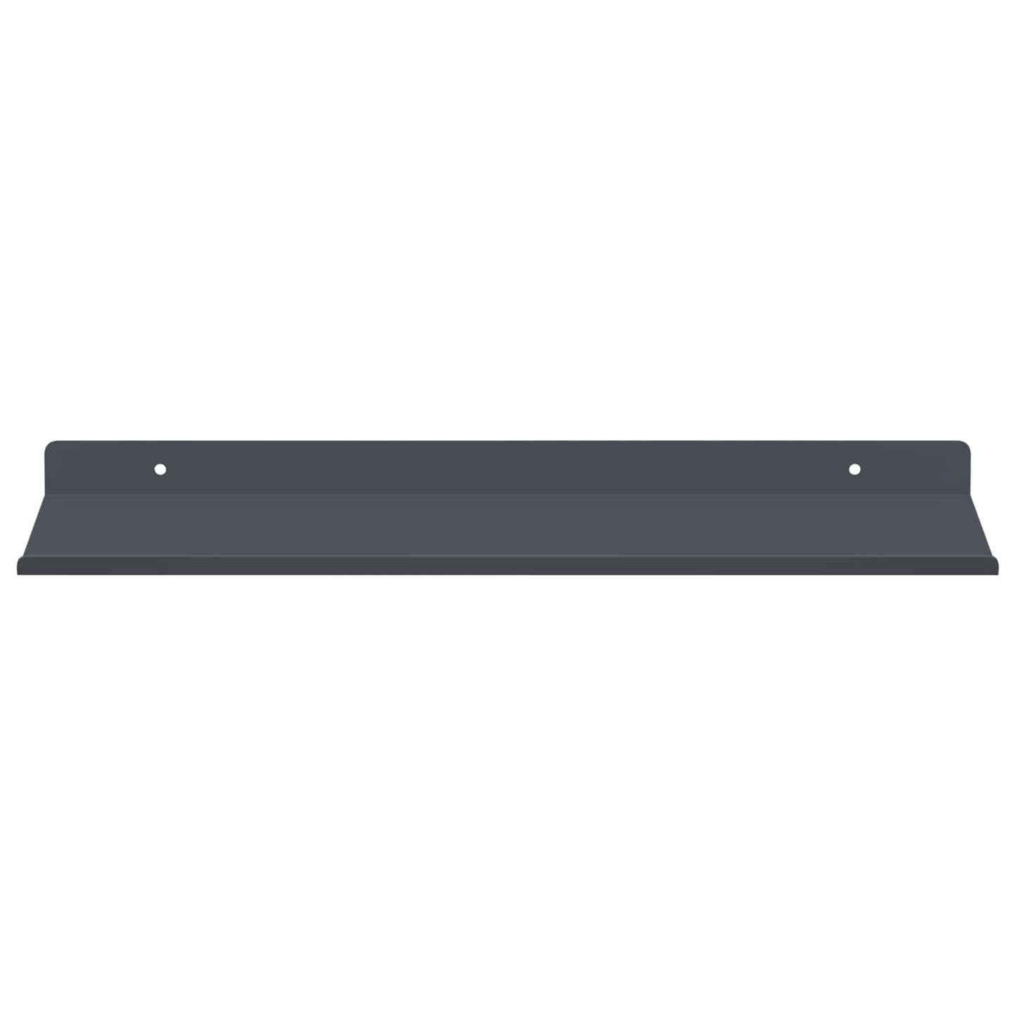 Floating Shelf 4 pcs Anthracite 40 x 18 x 2.5 cm Steel