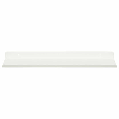 Floating Shelf Wall-mounted 4 pcs White 40 x 18 x 2.5 cm Steel