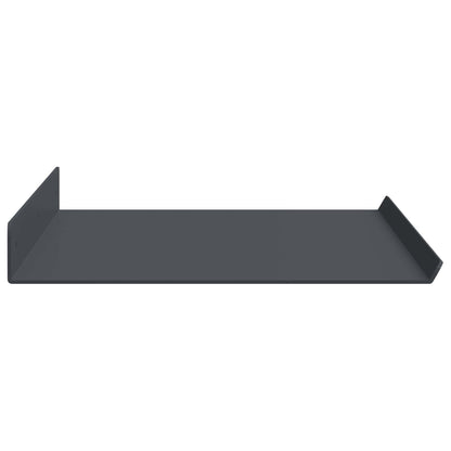 Floating Shelf 4 pcs Anthracite 60 x 18 x 2.5 cm Steel