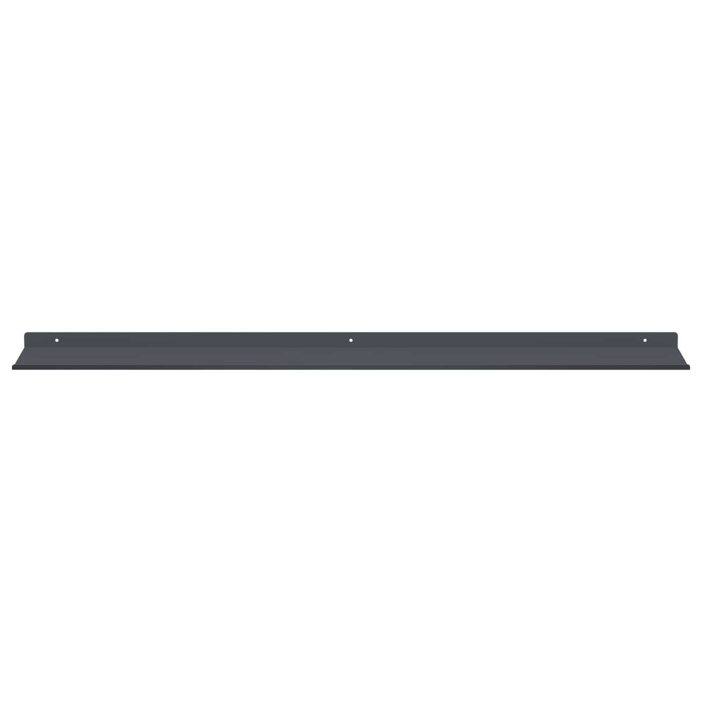 Floating Shelf Wall-Mounted 4 pcs Anthracite 100 x 18 x 2.5 cm