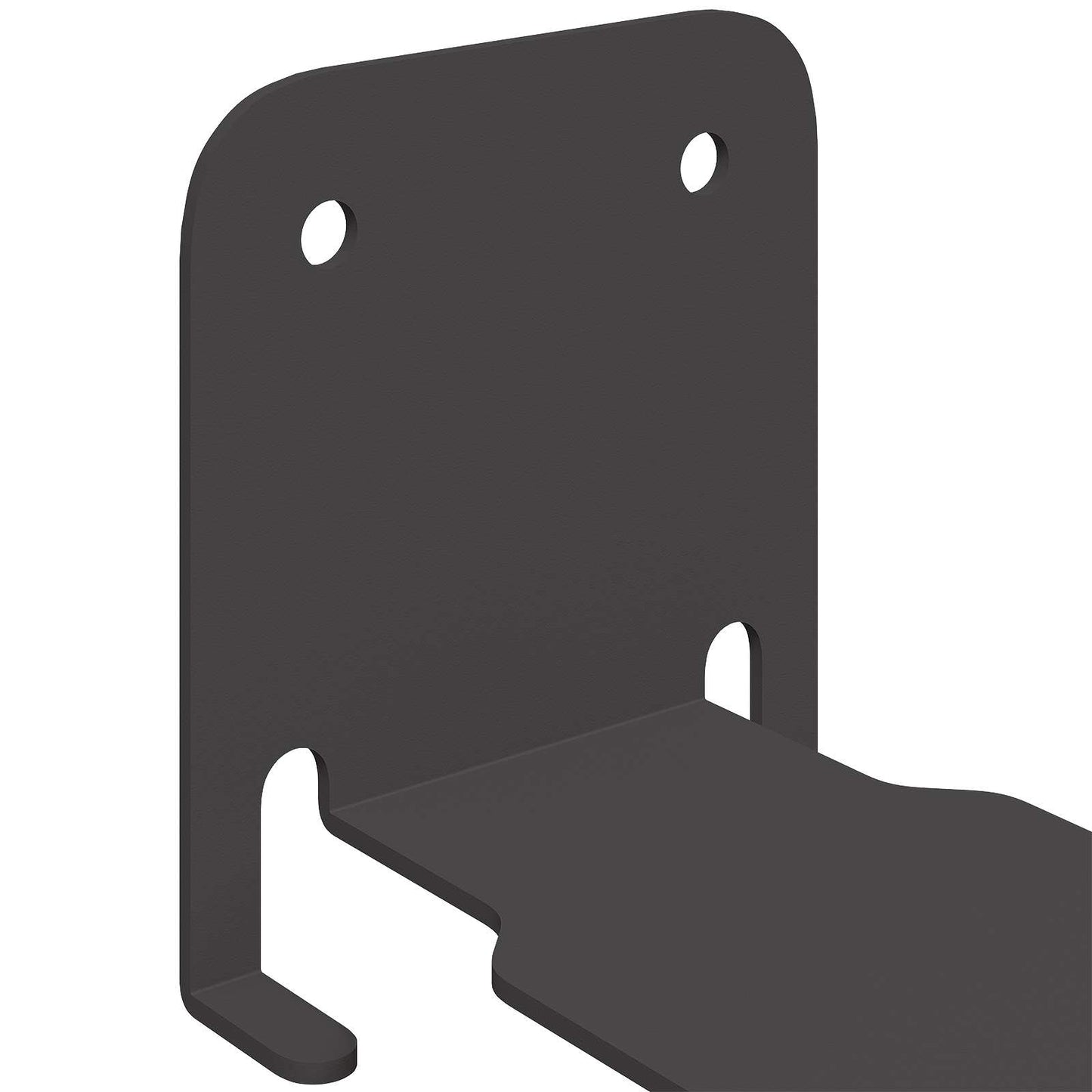 Invisible Floating Shelf with Shelf 4 pcs Black 6 x 11 x 6.5 cm