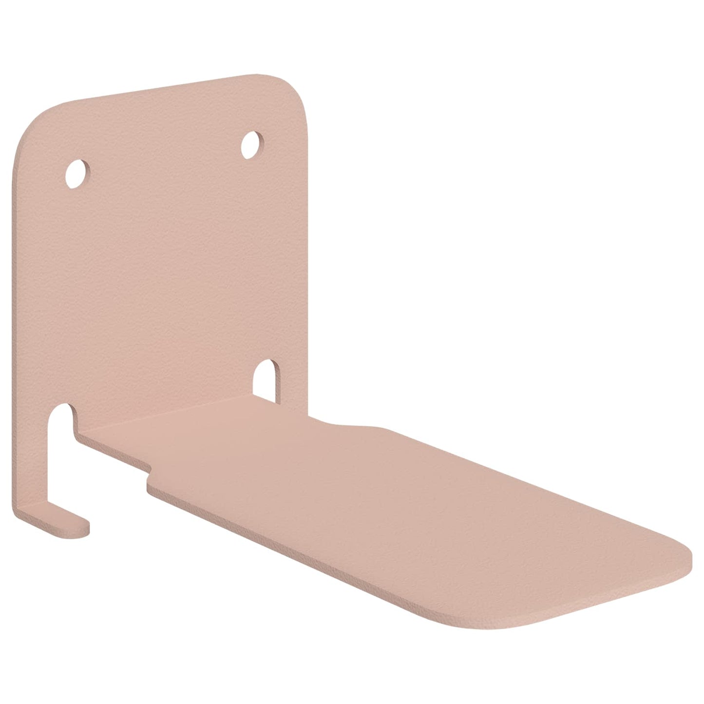 Floating Shelf with Shelf 8 pcs Pink 6 x 10.8 x 6.6 cm