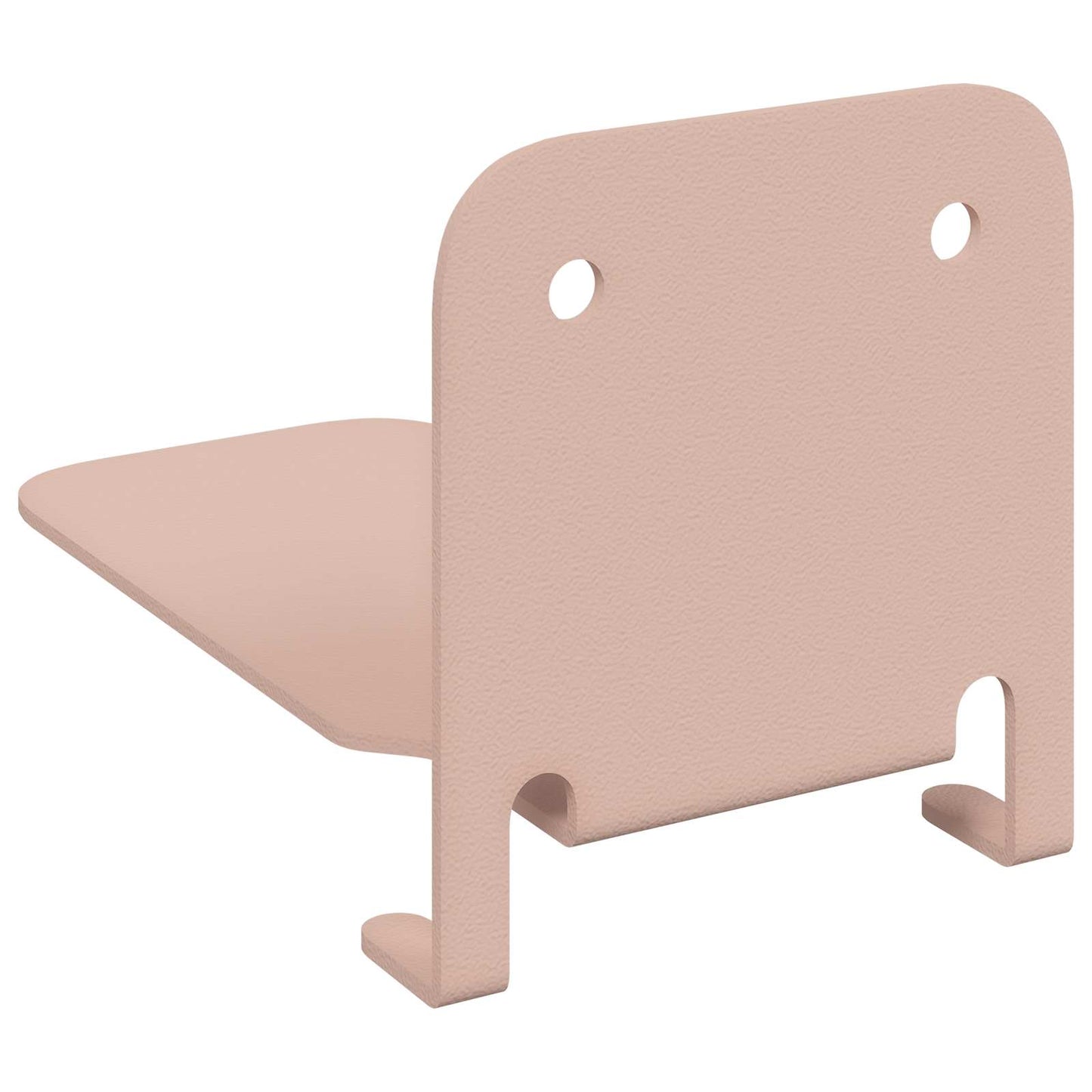 Floating Shelf with Shelf 8 pcs Pink 6 x 10.8 x 6.6 cm