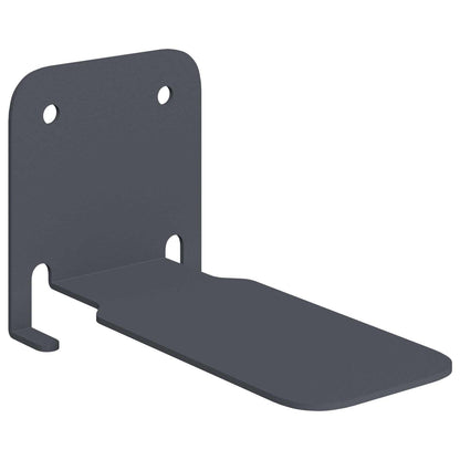 Floating Shelf with Shelf 4 pcs Anthracite 6 x 10.8 x 6.6 cm