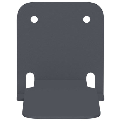 Floating Shelf with Shelf 24 pcs Anthracite 6 x 10.8 x 6.6 cm