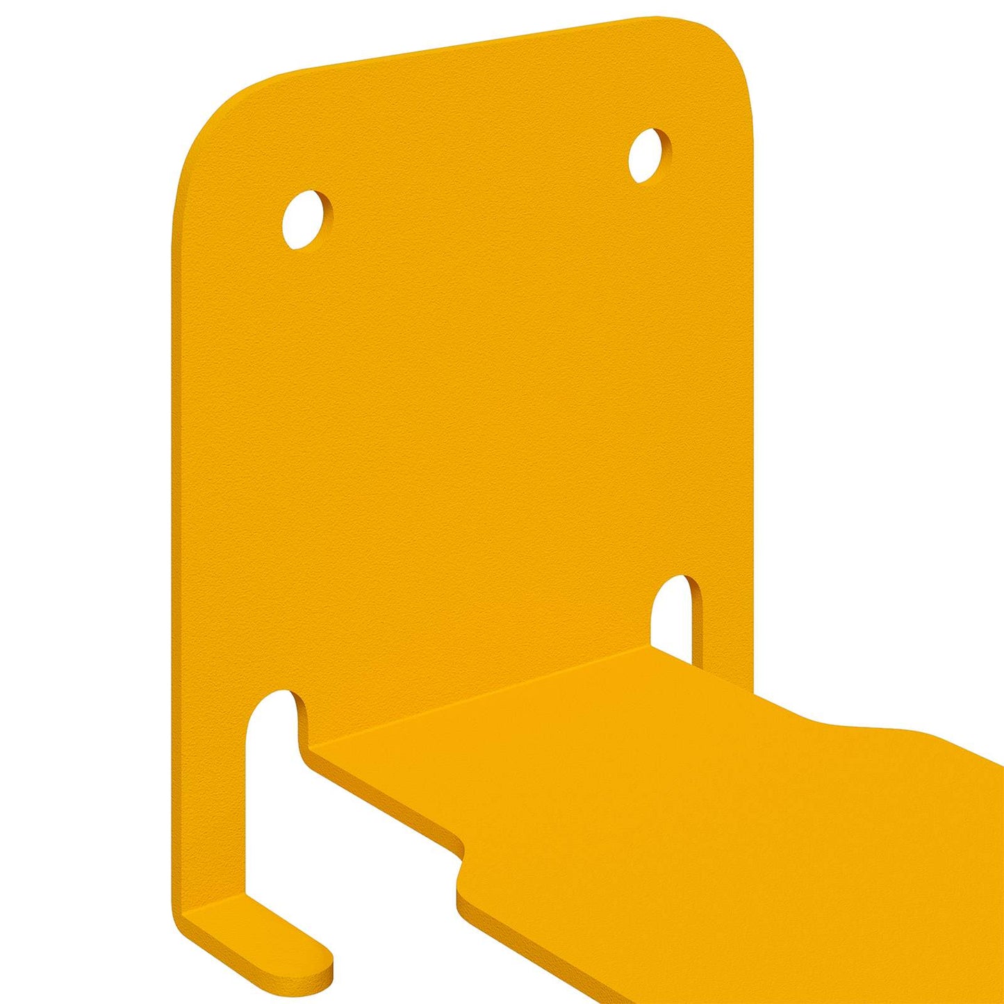 Invisible Floating Shelf Wall-Mounted 24 pcs Mustard Yellow