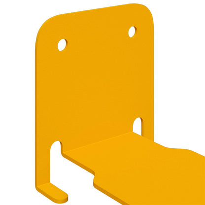 Invisible Floating Shelf Wall-Mounted 24 pcs Mustard Yellow
