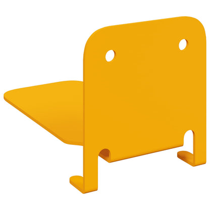 Invisible Floating Shelf Wall-Mounted 24 pcs Mustard Yellow