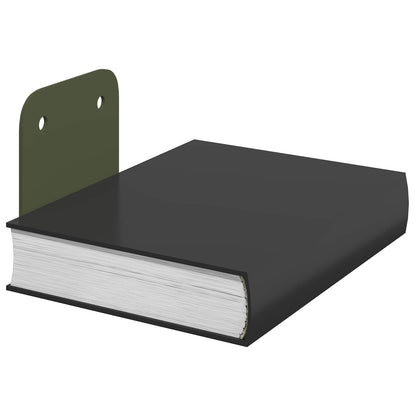 Floating Shelf with Shelf 24 pcs Olive Green 6 x 10.8 x 6.6 cm