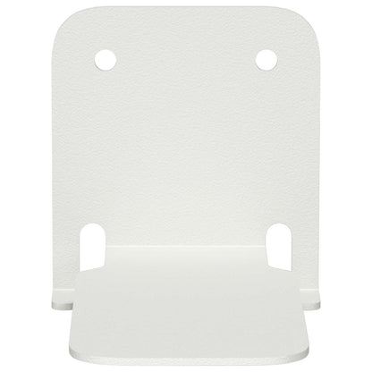 Floating Shelf with Shelf 8 pcs White 6 x 10.8 x 6.6 cm