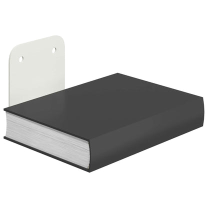 Floating Shelf with Shelf 8 pcs White 6 x 10.8 x 6.6 cm