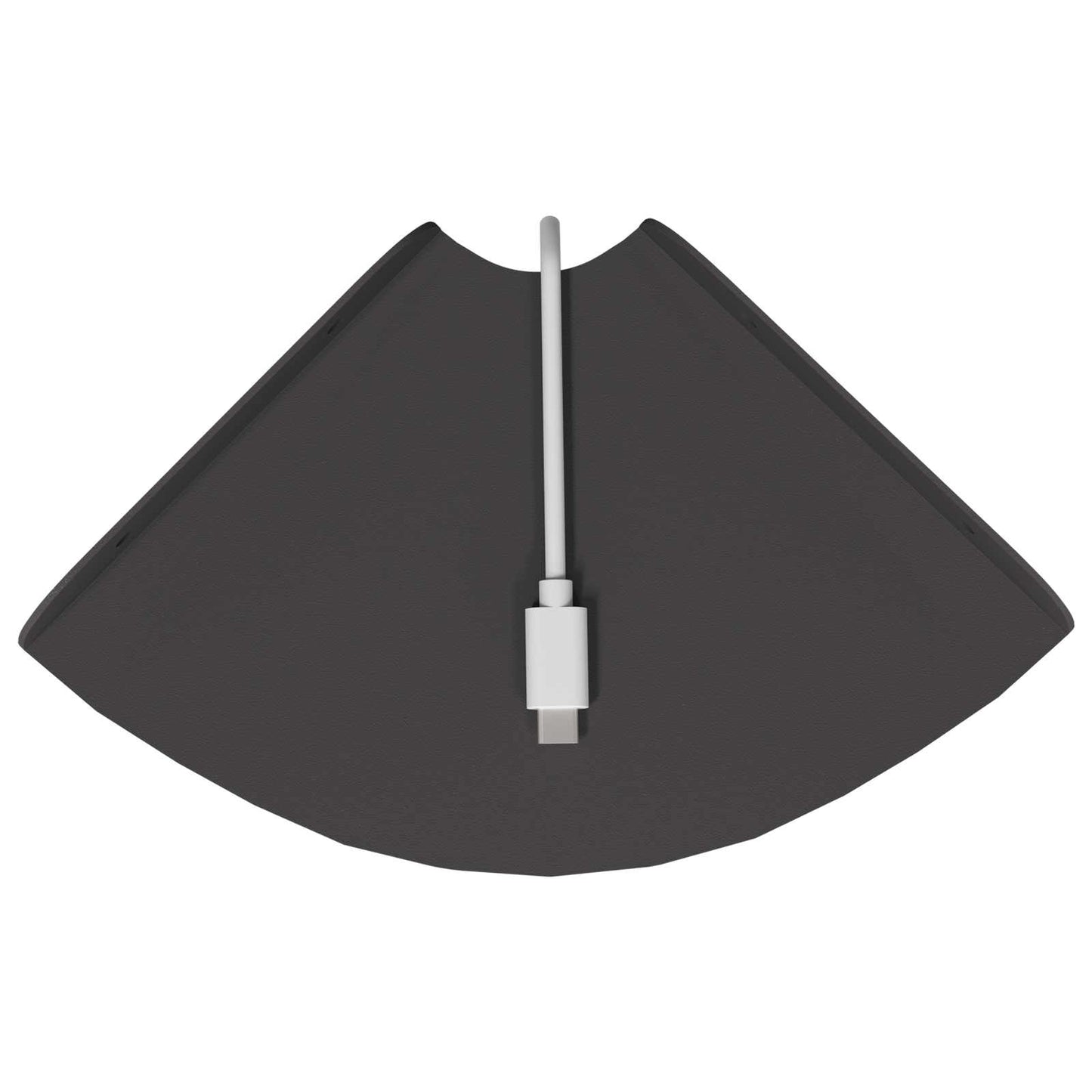 Floating Shelf with Shelf 2 pcs Black 15 x 15 x 2 cm