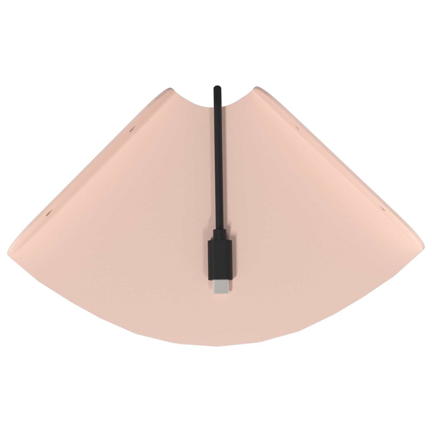 Floating Shelf with Shelf 2 pcs Pink 15 x 15 x 2 cm