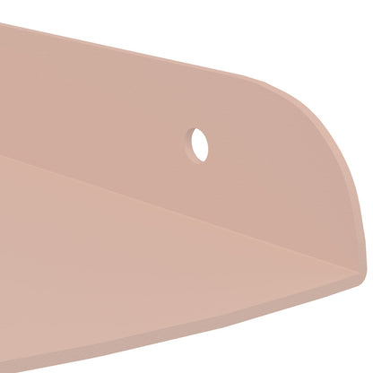Floating Shelf with Shelf 4 pcs Pink 15 x 15 x 2 cm