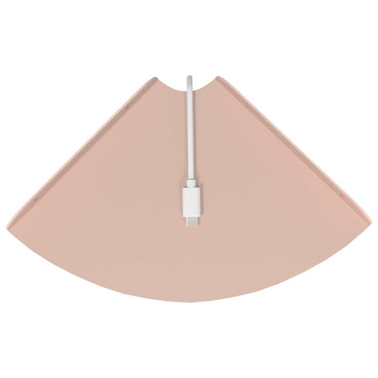 Floating Shelf with Shelf 4 pcs Pink 15 x 15 x 2 cm