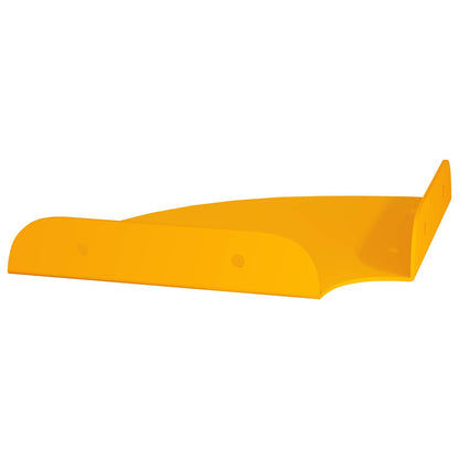 Floating Shelf with Shelf 2 pcs Mustard Yellow 15 x 15 x 2 cm