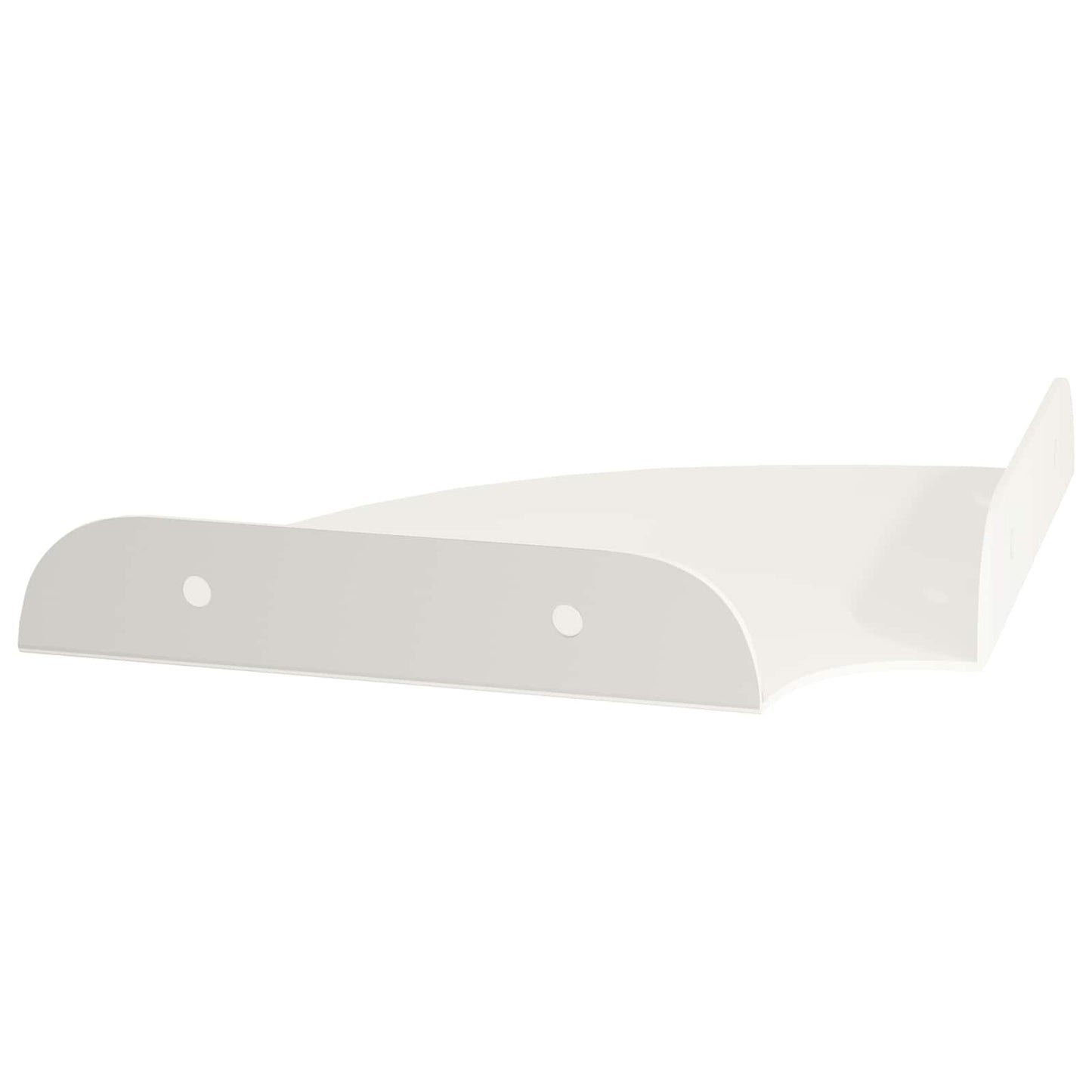 Floating Shelf with Shelf 2 pcs White 15 x 15 x 2 cm