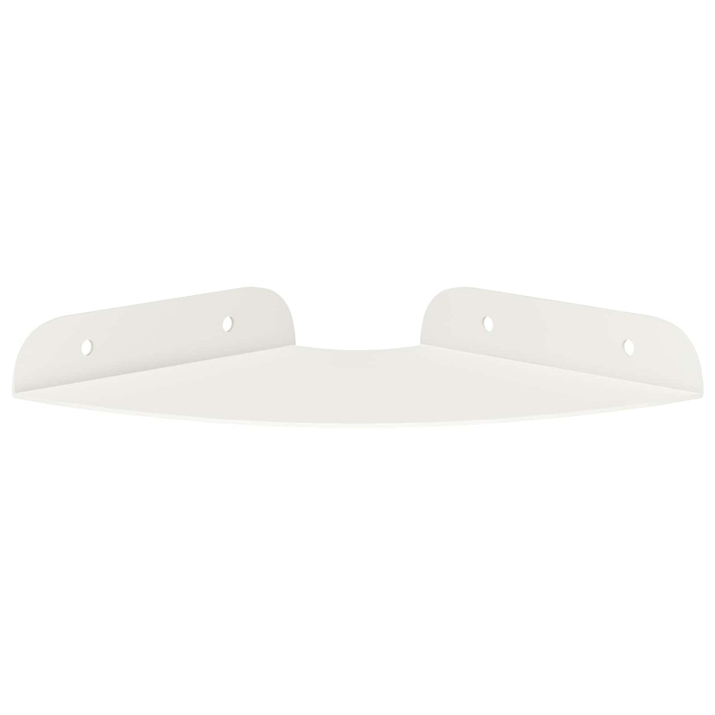 Floating Shelf with Shelf 2 pcs White 15 x 15 x 2 cm