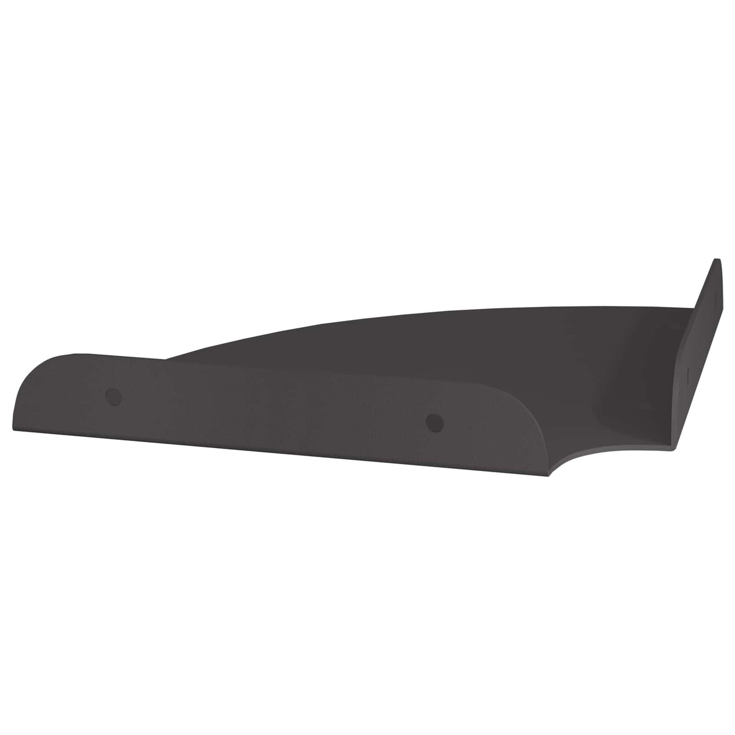 Floating Shelf with Shelf 2 pcs Black 18 x 18 x 2 cm