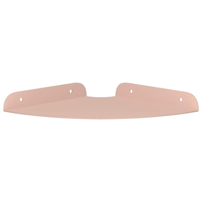 Floating Shelf with Shelf 4 pcs Pink 18 x 18 x 2 cm