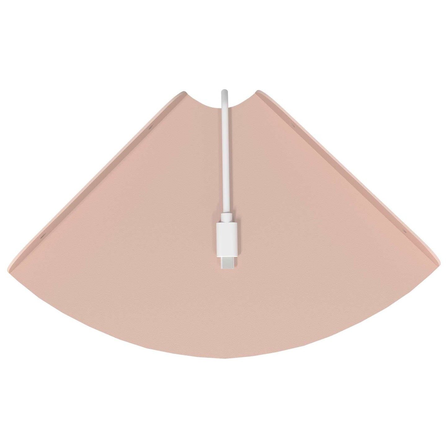 Floating Shelf with Shelf 4 pcs Pink 18 x 18 x 2 cm