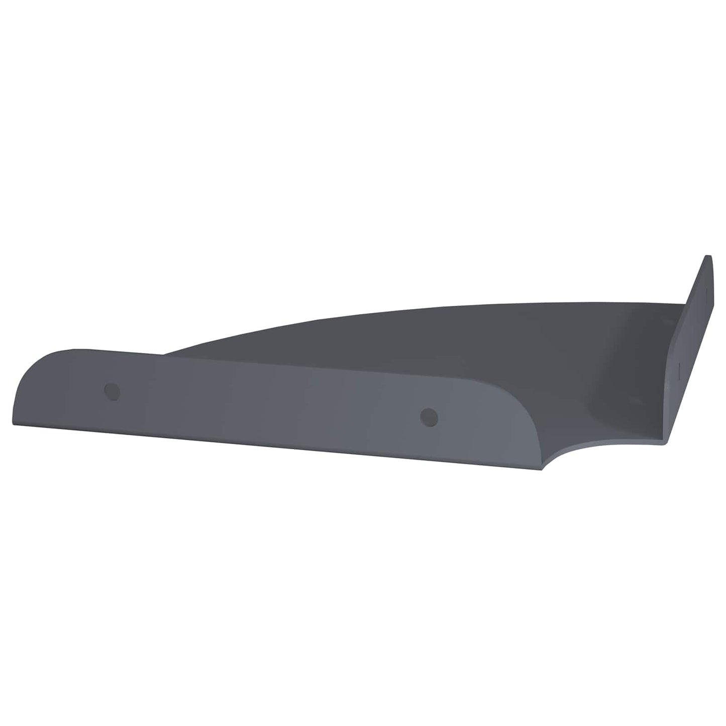 Floating Shelf with Shelf 4 pcs Anthracite 18 x 18 x 2 cm
