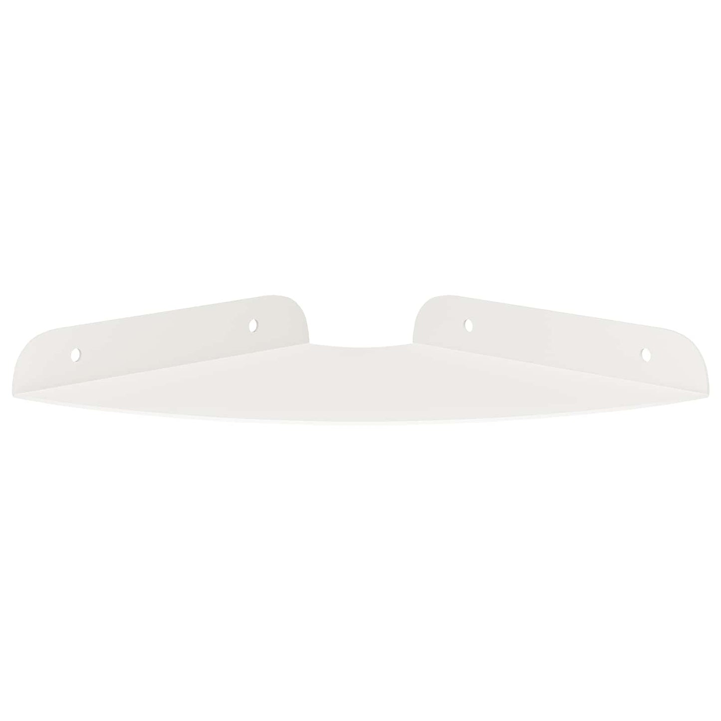 Floating Shelf with Shelf 2 pcs White 18 x 18 x 2 cm