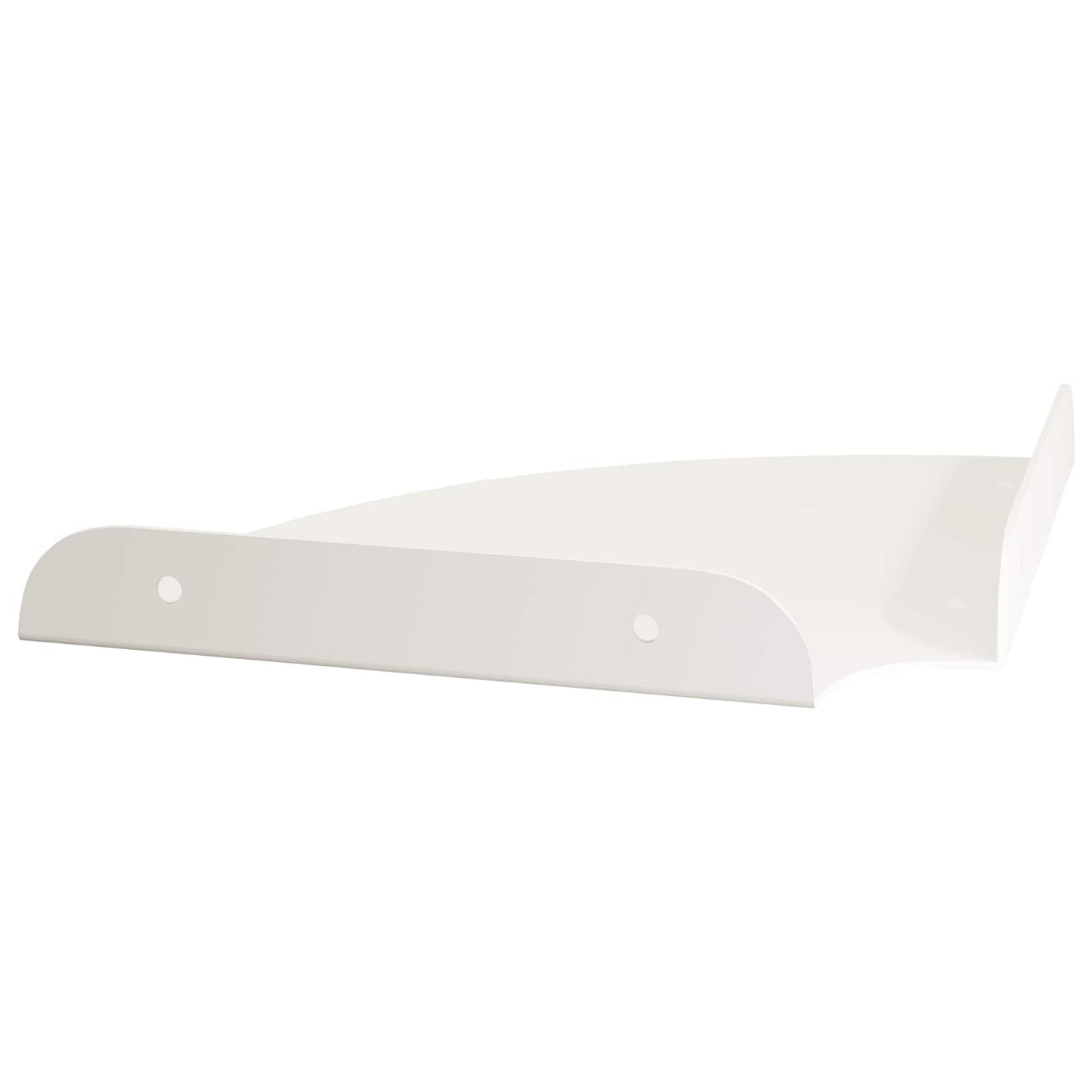 Floating Shelf with Shelf 4 pcs White 18 x 18 x 2 cm
