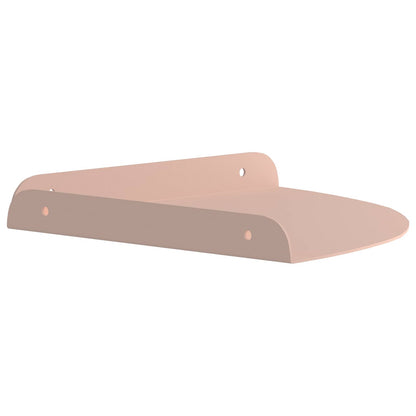 Floating Shelf with Shelf 2 pcs Pink 24 x 24 x 2 cm