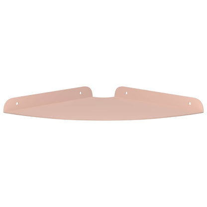 Floating Shelf with Shelf 4 pcs Pink 24 x 24 x 2 cm
