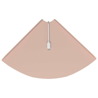 Floating Shelf with Shelf 4 pcs Pink 24 x 24 x 2 cm
