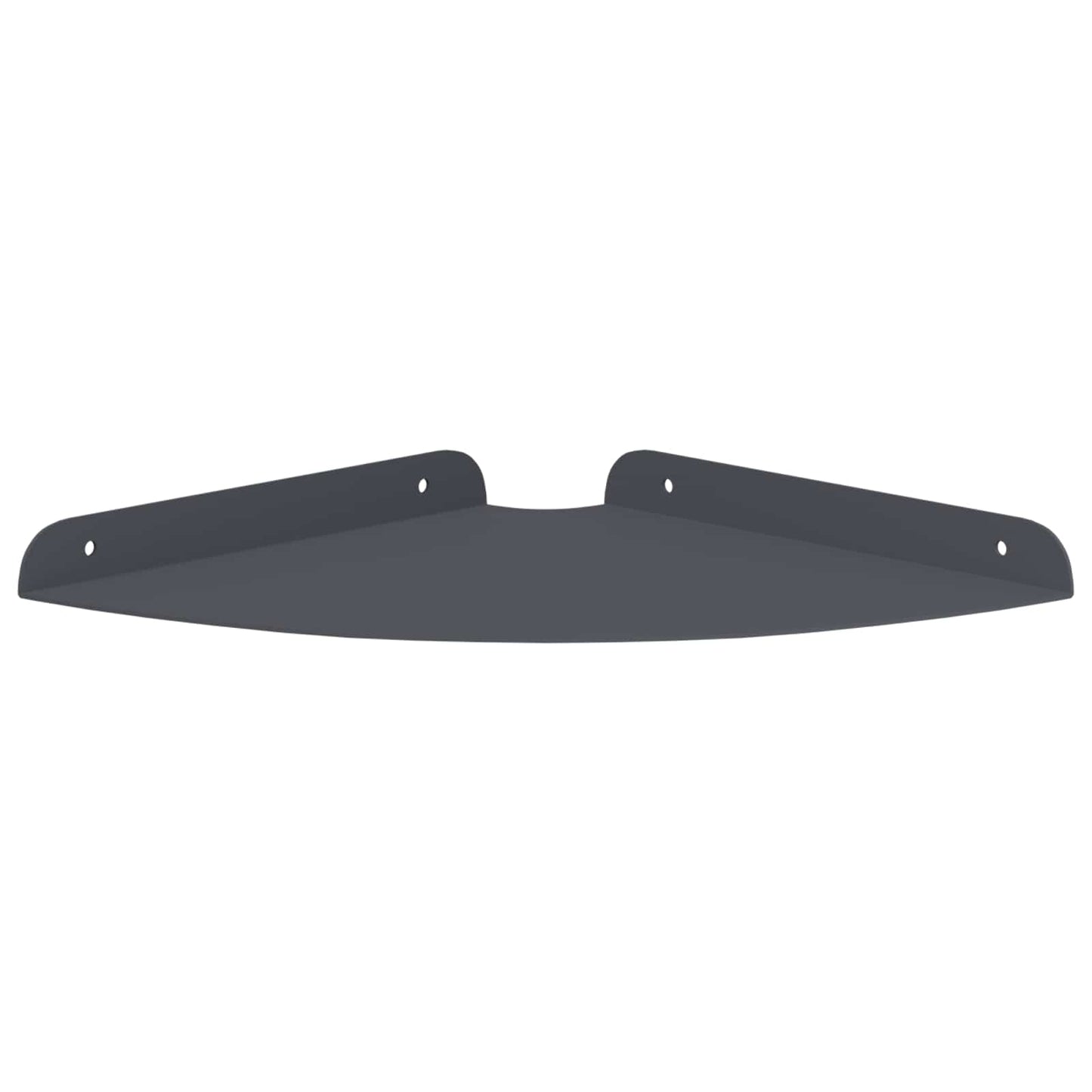 Floating Shelf with Shelf 4 pcs Anthracite 24 x 24 x 2.3 cm
