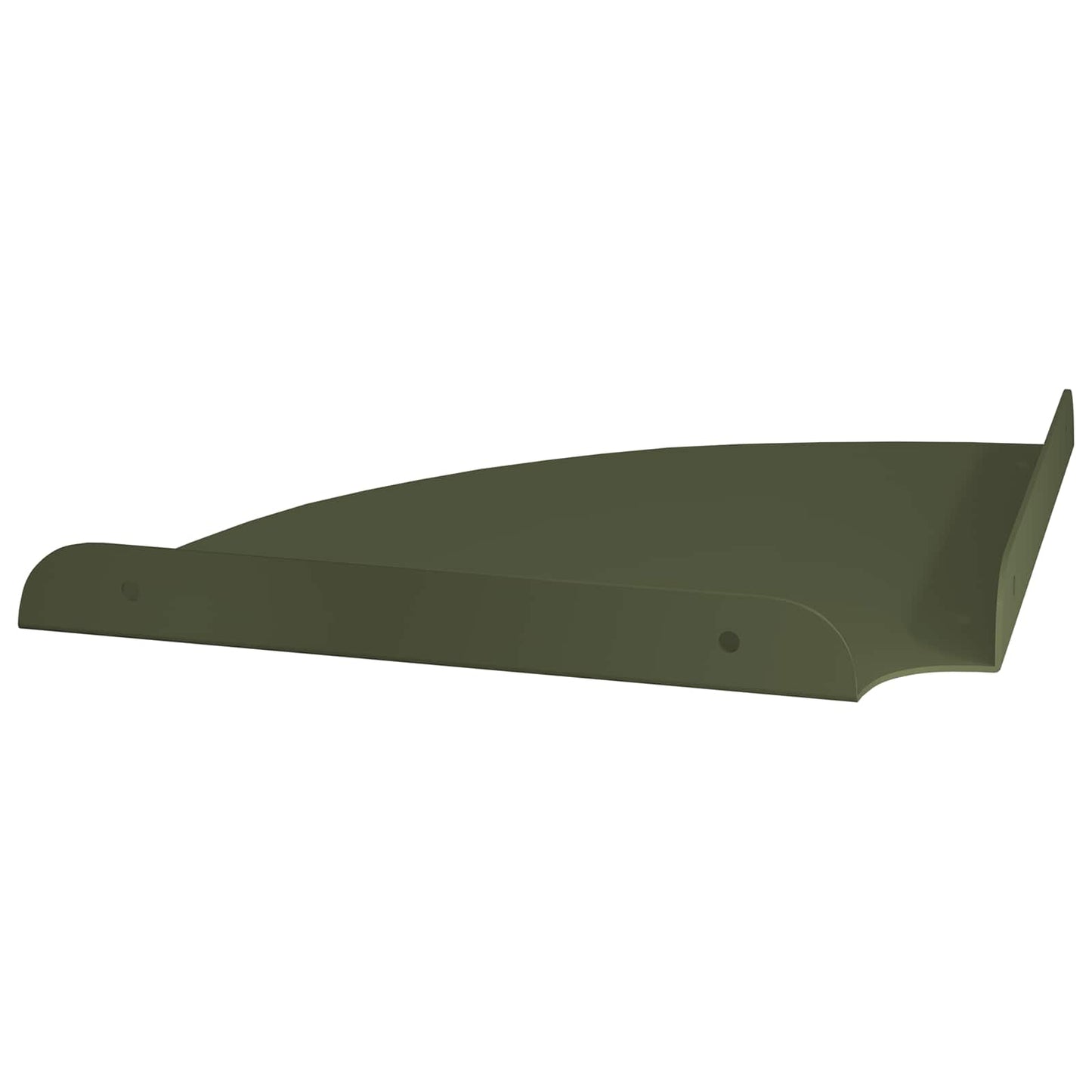 Floating Shelf with Shelf 4 pcs Olive Green 24 x 24 x 2 cm