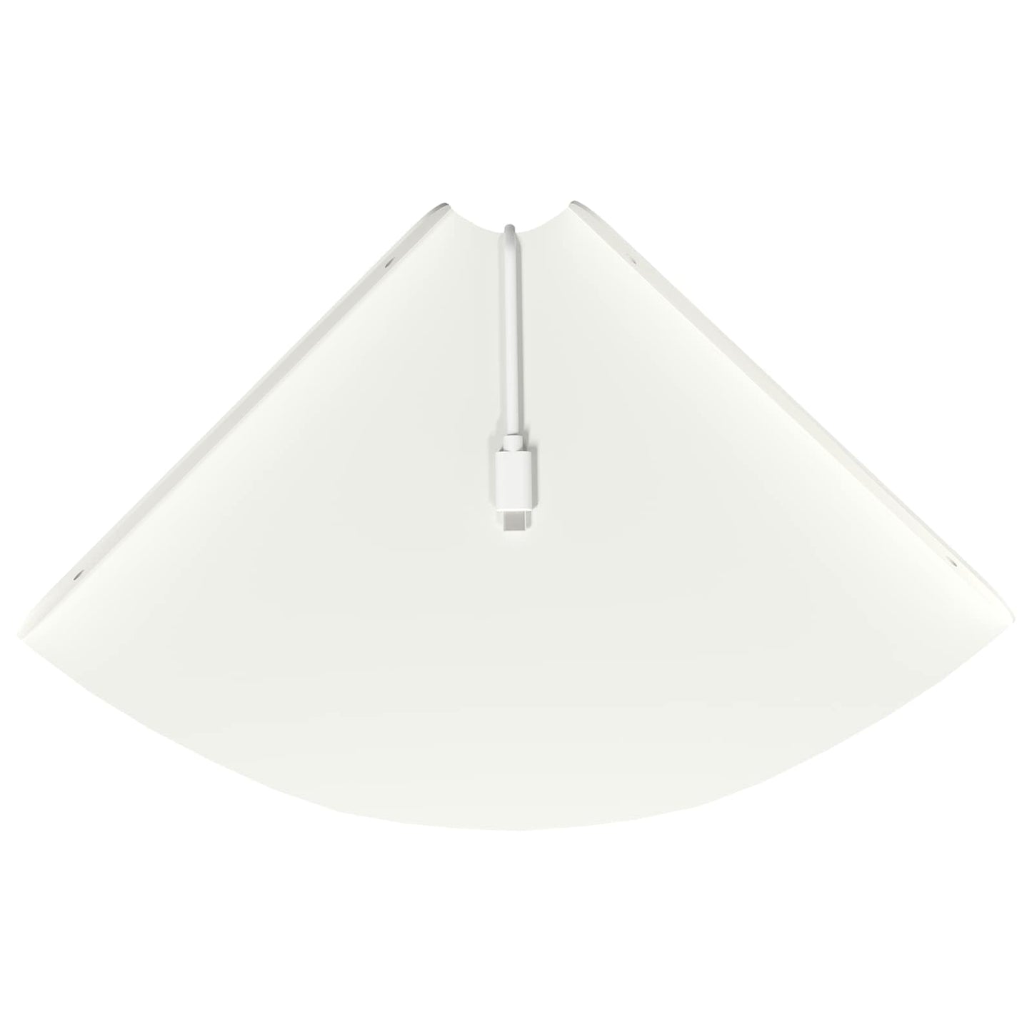 Floating Shelf with Shelf 4 pcs White 24 x 24 x 2 cm