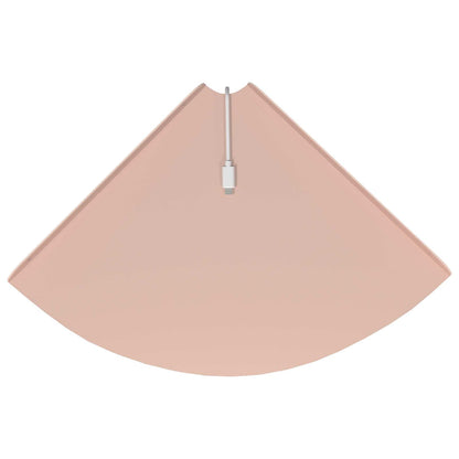 Floating Shelf with Shelf 4 pcs Pink 30 x 30 x 2 cm