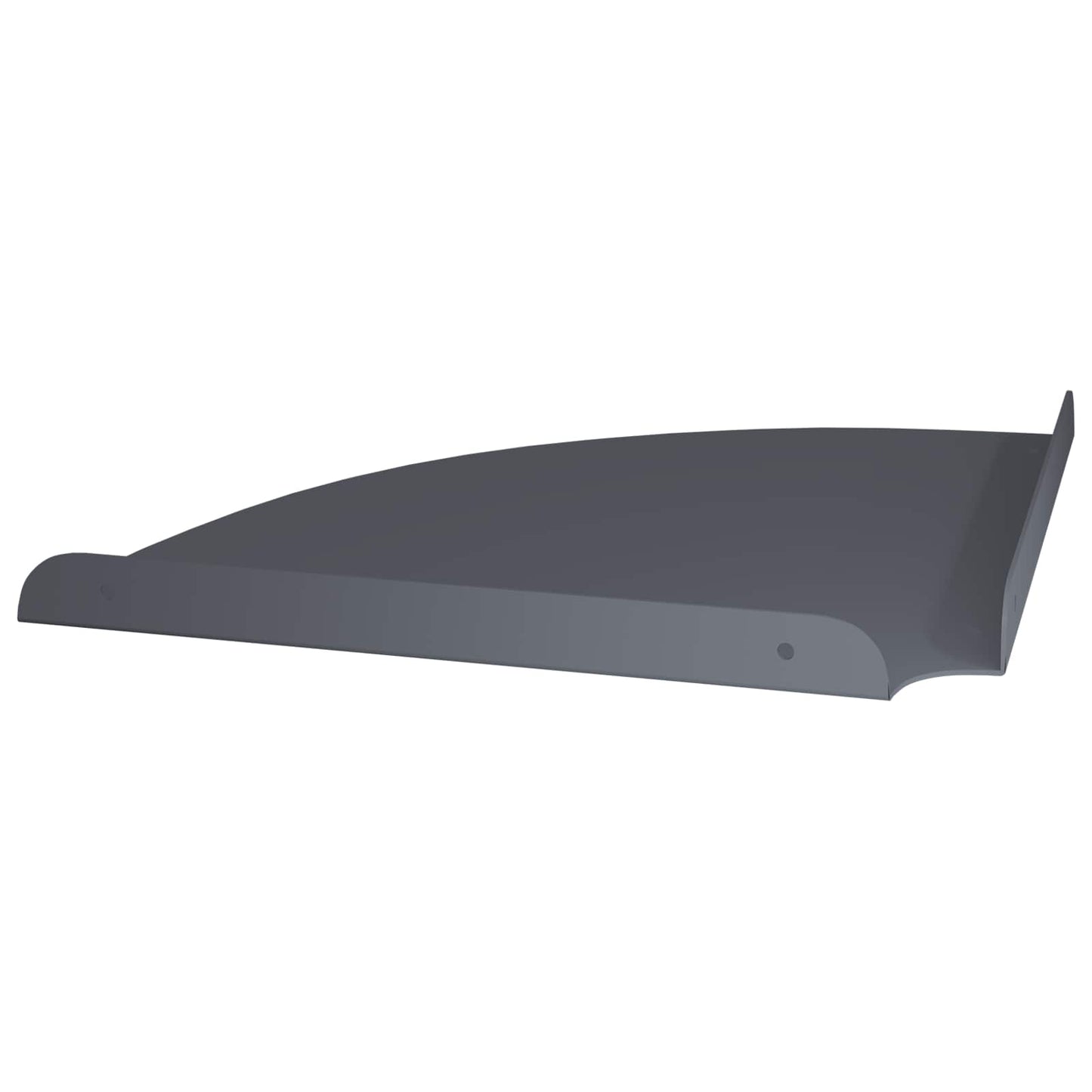 Floating Shelf with Shelf 2 pcs Anthracite 30 x 30 x 2 cm