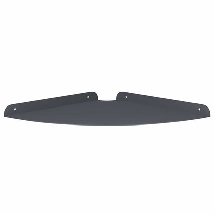 Floating Shelf with Shelf 4 pcs Anthracite 30 x 30 x 2 cm