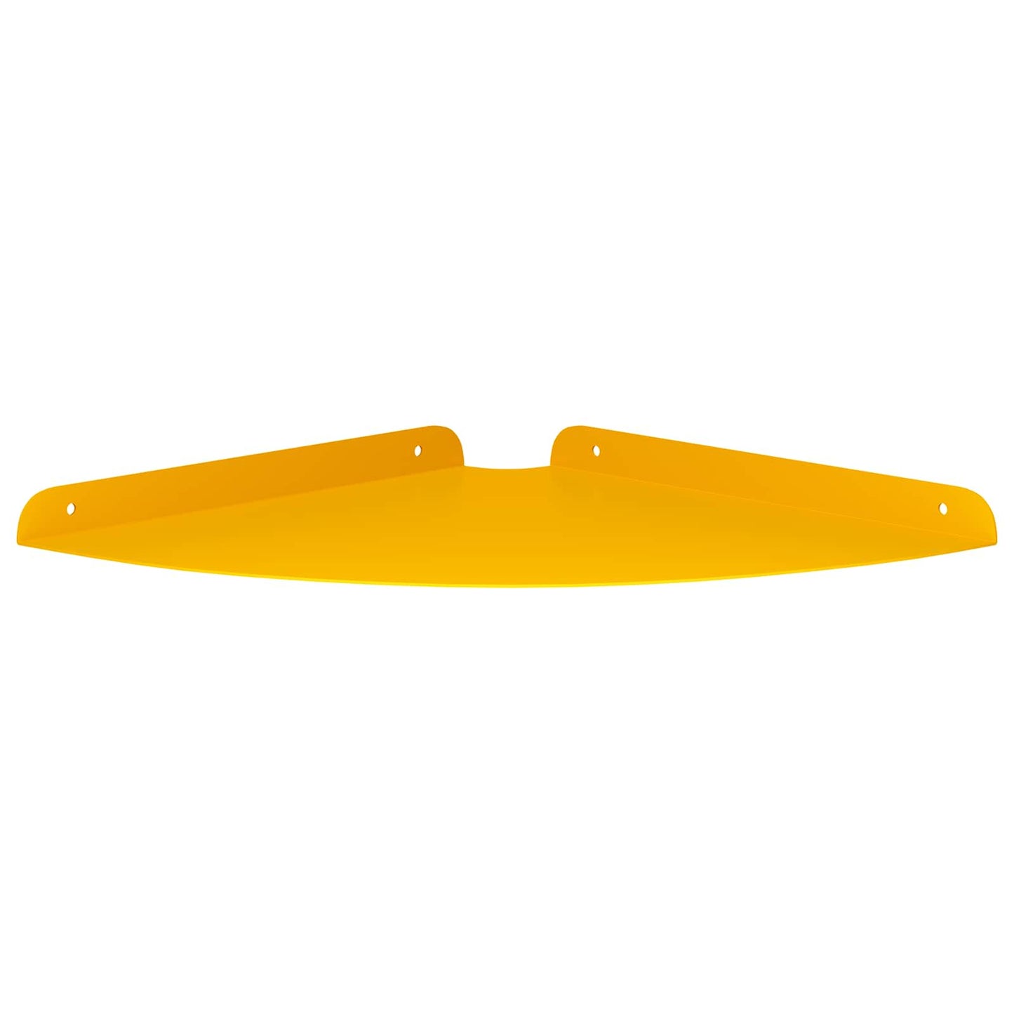 Floating Shelf with Shelf 2 pcs Mustard Yellow 30 x 30 x 2 cm