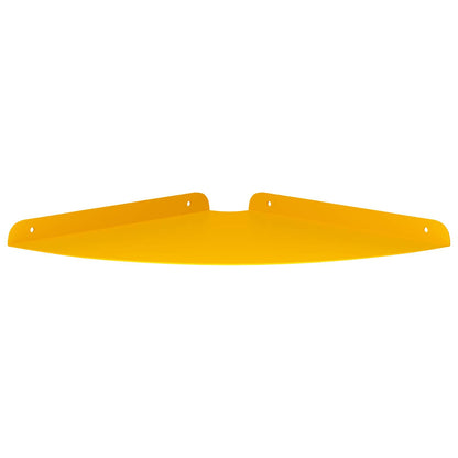 Floating Shelf with Shelf 4 pcs Mustard Yellow 30 x 30 x 2 cm