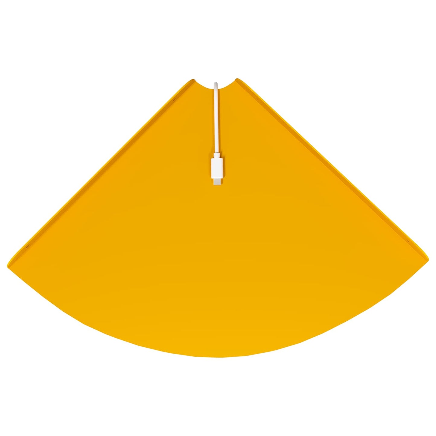 Floating Shelf with Shelf 4 pcs Mustard Yellow 30 x 30 x 2 cm