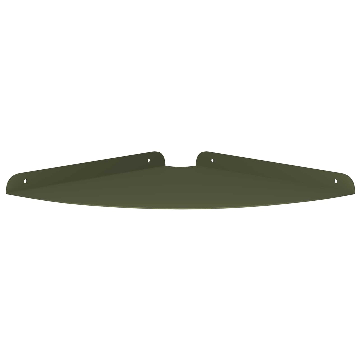 Floating Shelf with Shelf 4 pcs Olive green 30 x 30 x 2 cm