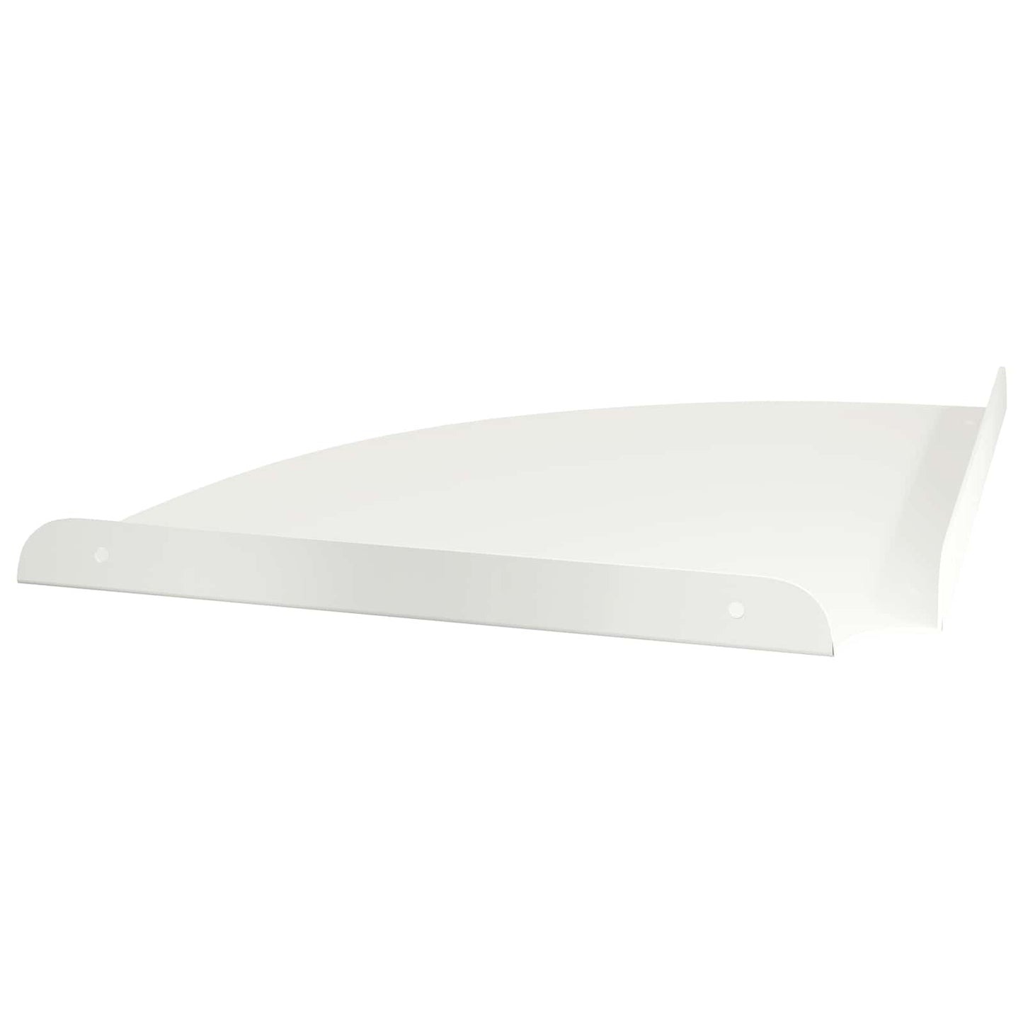 Floating Shelf with Shelf 2 pcs White 30 x 30 x 2 cm