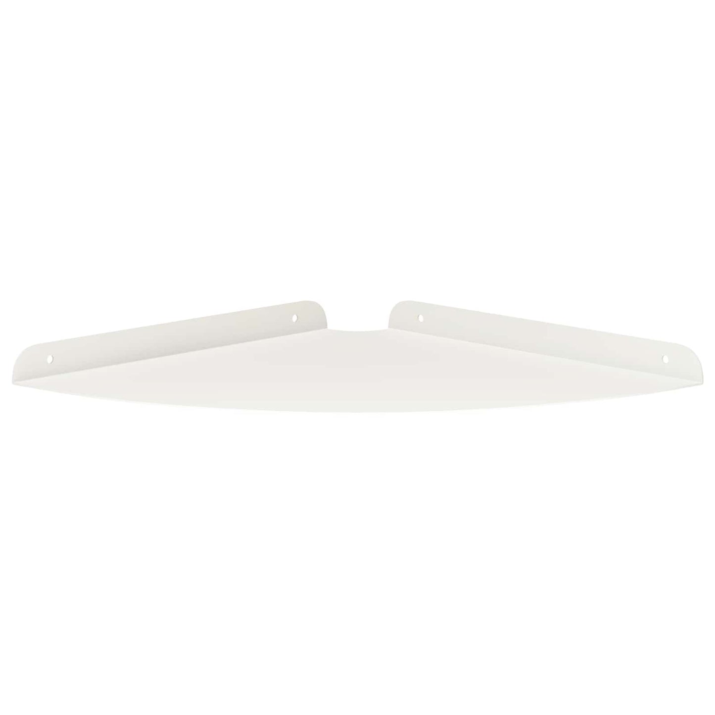 Floating Shelf with Shelf 2 pcs White 30 x 30 x 2 cm