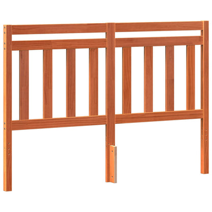 Headboard with Headboard Wax Brown 145.5 x 100 cm
