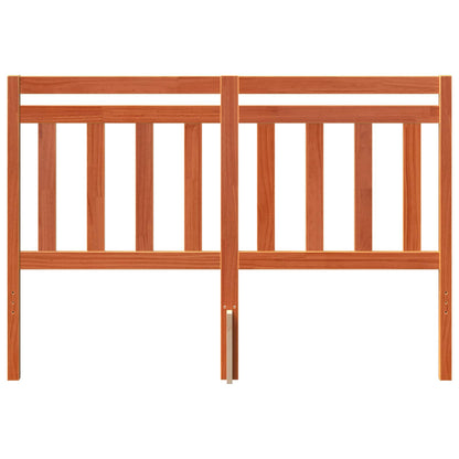 Headboard with Headboard Wax Brown 145.5 x 100 cm