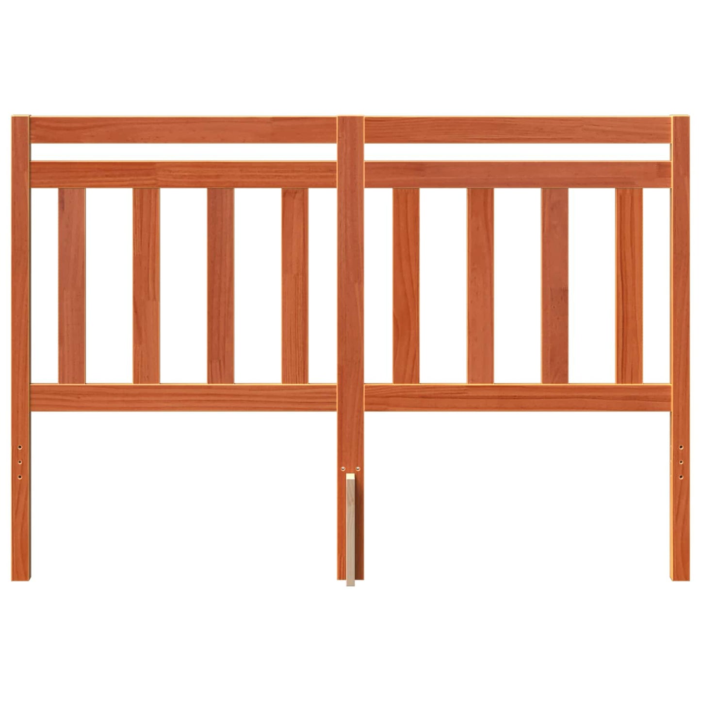 Headboard with Headboard Wax Brown 165.5 x 100 cm