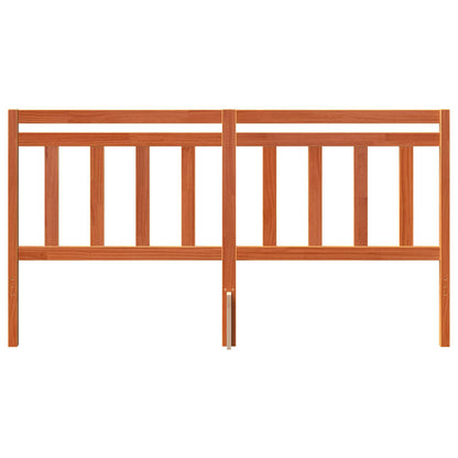Headboard with Headboard Wax Brown 185.5 x 100 cm