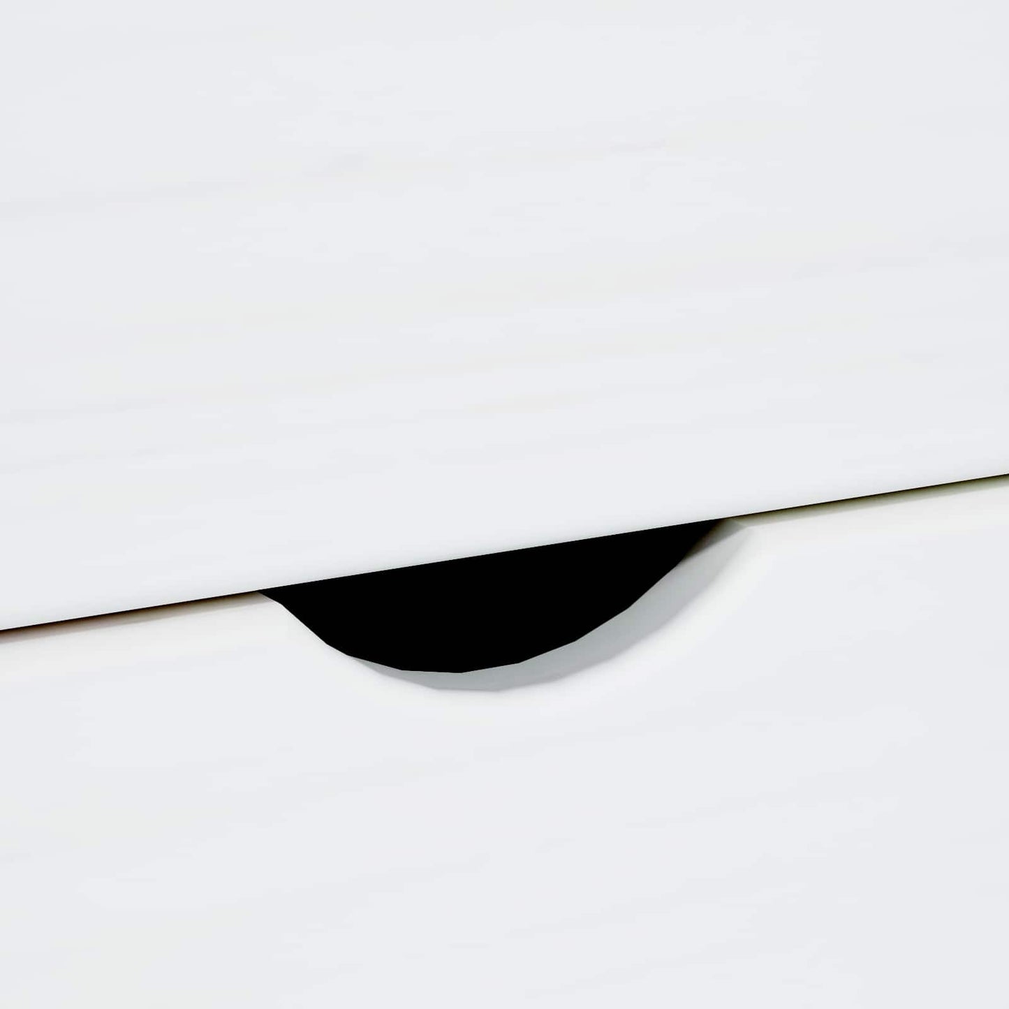 Rolling Cabinet White 34 x 39 x 65.5 cm Solid Pine Wood