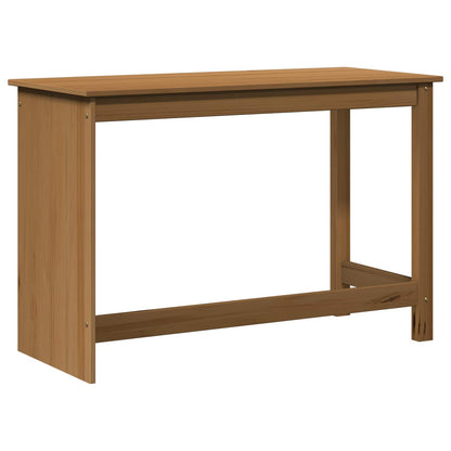 Desk Honey Brown 112 x 50 x 75 cm Solid Pine Wood