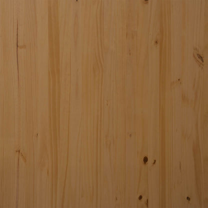Desk Honey Brown 112 x 50 x 75 cm Solid Pine Wood